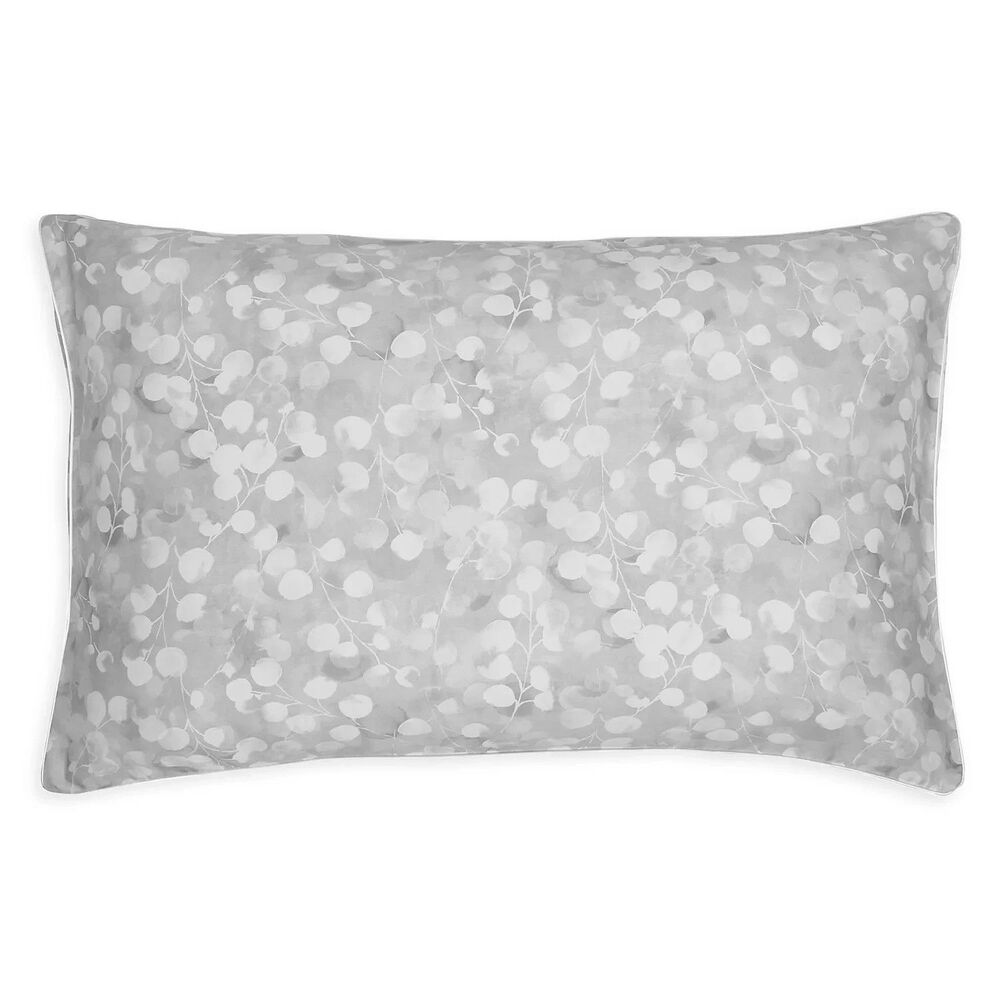 Anne de Solène Rosée Gris King Sham Luxury French Cotton Sateen Bedding